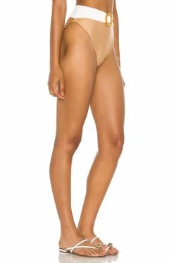 Camila Coelho Bonita High Waist Bottom In Nude -CAMILA COELHO Shop COEL WX36 V2