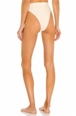 Camila Coelho Catarina High Waist Bottom In Creme -CAMILA COELHO Shop COEL WX53 V3