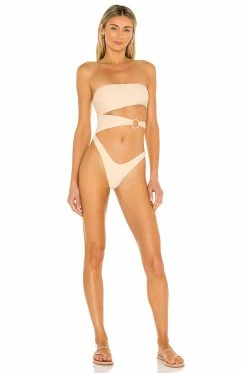 Camila Coelho Dylla One Piece In Creme