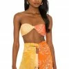 Camila Coelho Neves Top In Orange & Yellow In Orange & Yellow Palm 1 Camila Coelho Neves Top In Orange & Yellow In Orange & Yellow Palm -CAMILA COELHO Shop COEL WX66 V1