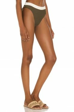 Camila Coelho Santos Bottom In Ivory & Sage -CAMILA COELHO Shop COEL WX69 V2
