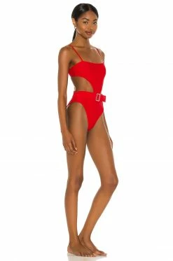 Camila Coelho Paulista One Piece In Red -CAMILA COELHO Shop COEL WX77 V2
