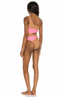 Camila Coelho Rumba One Piece In Pink & Nude -CAMILA COELHO Shop COEL WX83 V4