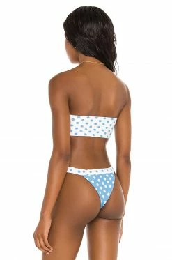 Camila Coelho Andressa Top In Blue Dot -CAMILA COELHO Shop COEL WX86 V3