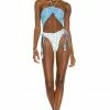 Camila Coelho Andressa One Piece In Blue Dot -CAMILA COELHO Shop COEL WX93 V1