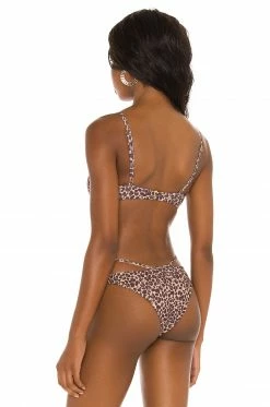 Camila Coelho Lorena Top In Natural Leopard -CAMILA COELHO Shop COEL WX95 V3