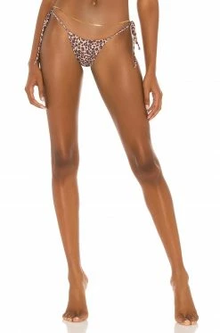 Camila Coelho Giavana Bottom In Natural Leopard